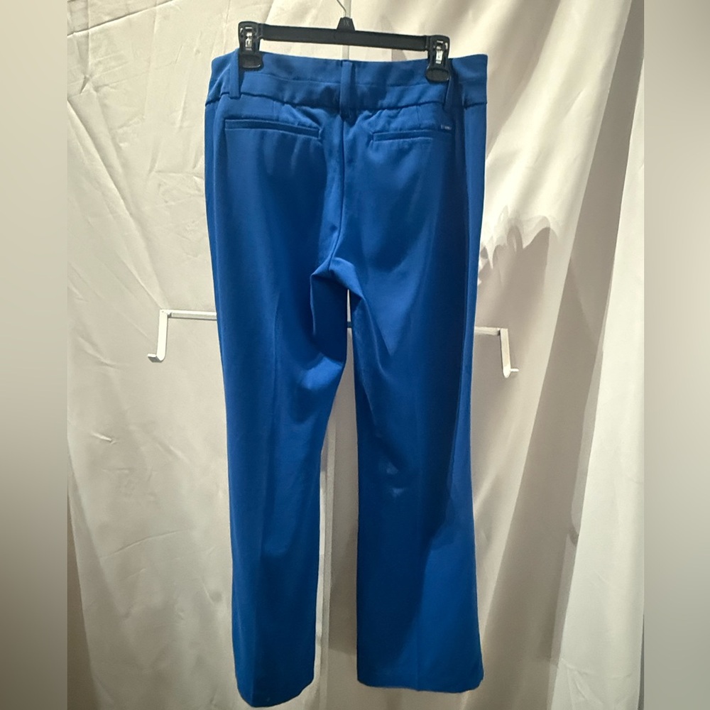 New York & Company Royal Blue Wide-Leg Trousers - Picture 2 of 7